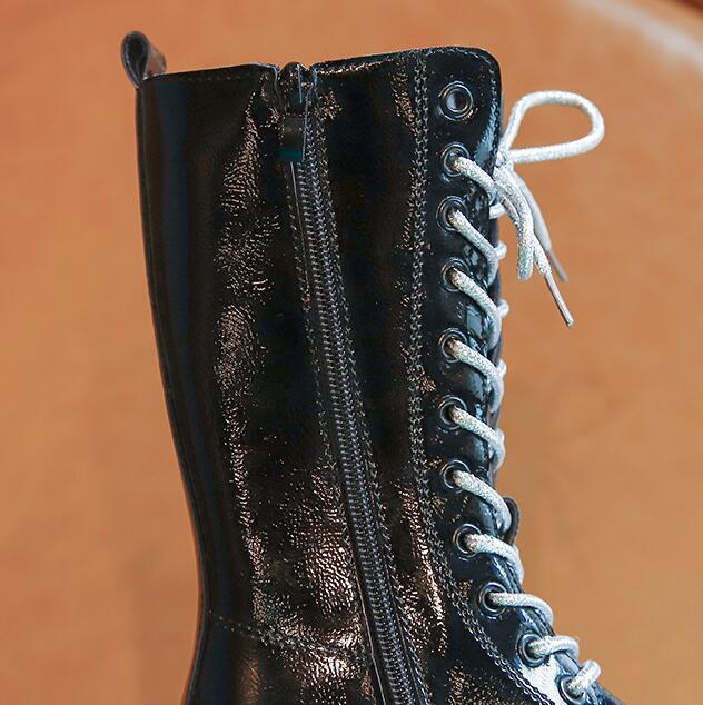 Style Loft Collection DesignerLoft High-Top Long Leather Boots