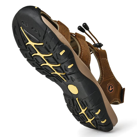 Style Loft Collection LunaSole Leather Outdoor Sports Sandals