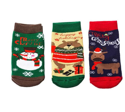 Style Loft Collection ReindeerBear Socks