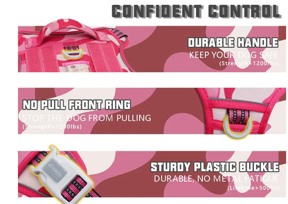 Style Loft Collection PetStyle Adventure Outdoor Hot Pink Camo Dog Vest