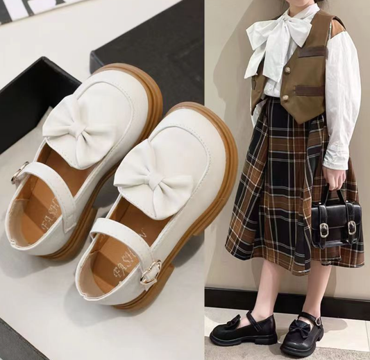 Style Loft Collection Princess Babydoll Bowtie Shoes
