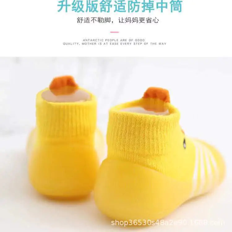 Style Loft Collection Puddle Penguin Non-Slip Baby Socks