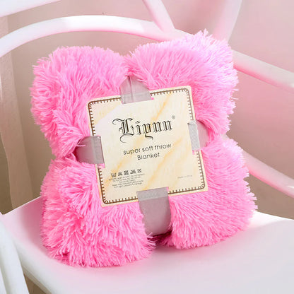 Style Loft Collection Super Soft Coral Fleece Cozying Blanket