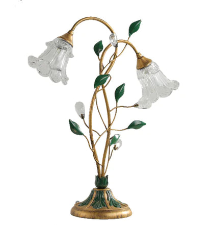 Style Loft Collection Budding White Tulips Lamp