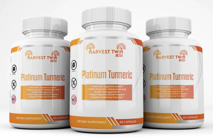 Style Loft Collection Platinum Turmeric for Memory, Blood Pressure, Weight Loss, and Digestion