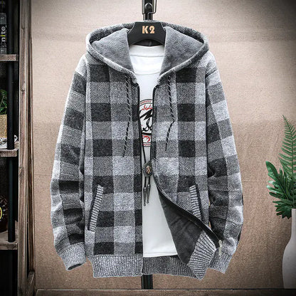 Style Loft Collection Lumberjack Checkerboard Hoodie