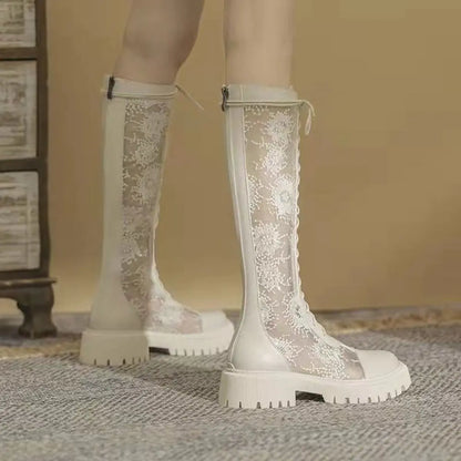 Style Loft Collection Floral Artist Knee High Boots