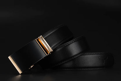 Style Loft Collection Adelaide Genuine Leather Automatic Buckle Belt