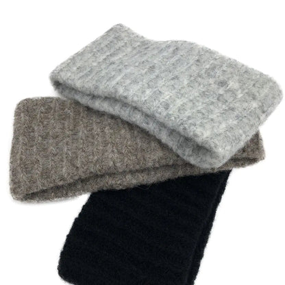 Style Loft Collection Autumn Ribbed Alpaca Ear Warmer
