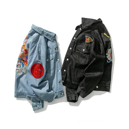 Style Loft Collection Prajna Embroidered Denim Jacket