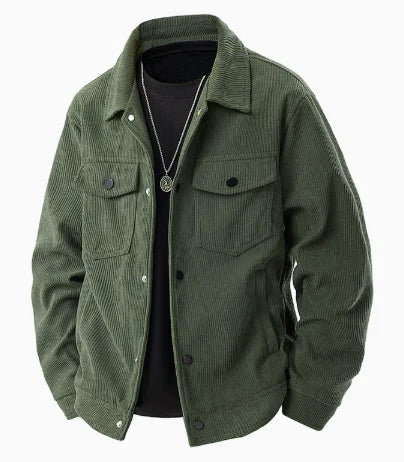 Style Loft Collection Make You Feel Some Type of Way Corduroy Cargo Jacket