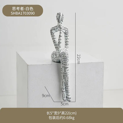 Style Loft Collection Abstract Figure Decor Piece