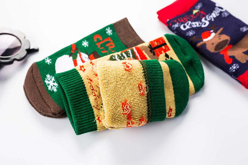 Style Loft Collection ReindeerBear Socks