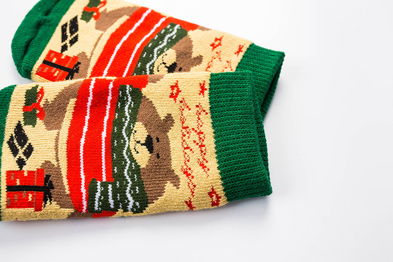 Style Loft Collection ReindeerBear Socks