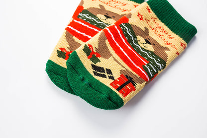 Style Loft Collection ReindeerBear Socks