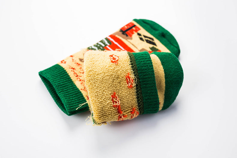 Style Loft Collection ReindeerBear Socks