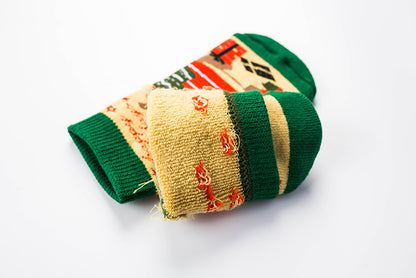 Style Loft Collection ReindeerBear Socks