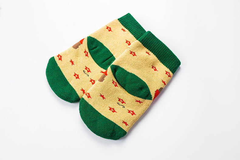 Style Loft Collection ReindeerBear Socks