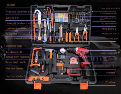 Style Loft Collection ToolStyle Multifunctional Drill and Tool Set