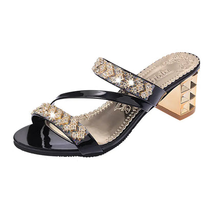 Style Loft Collection Sandringham Viscountess Rhinestone Sandals