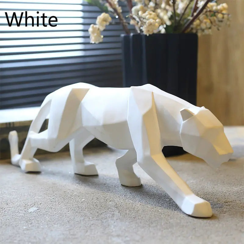Style Loft Collection Origami Resin Leopard