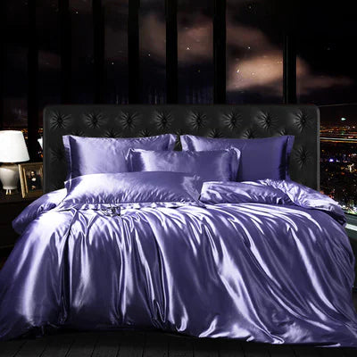 Style Loft Collection Luxurious Silk 4-Piece Bedding Set