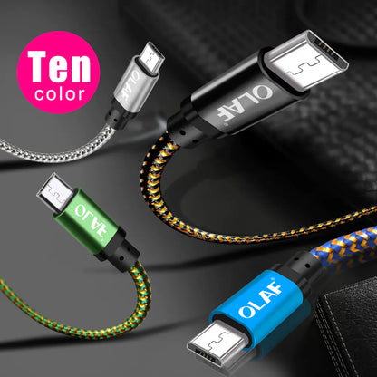 Style Loft Collection DigitalLoft FlexCharge USB iOS & Android Type-C Cable