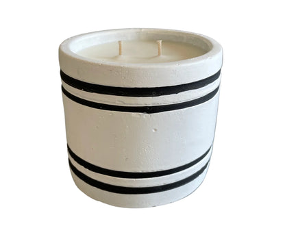 Style Loft Collection Designer Stone Candle - Woodland Chateau