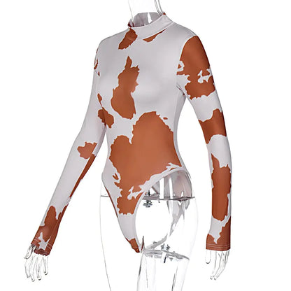 Style Loft Collection Coquette & Co. Silk Elegance Long Sleeve Bodysuit