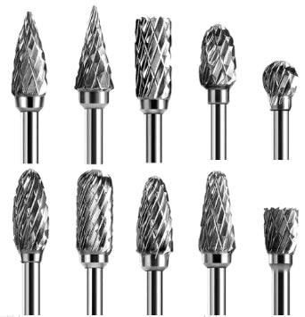 Style Loft Collection ToolStyle 10 Piece Woodworking Rotary Drill Bit Set