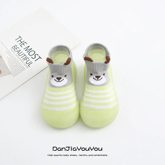 Style Loft Collection Puddle Penguin Non-Slip Baby Socks