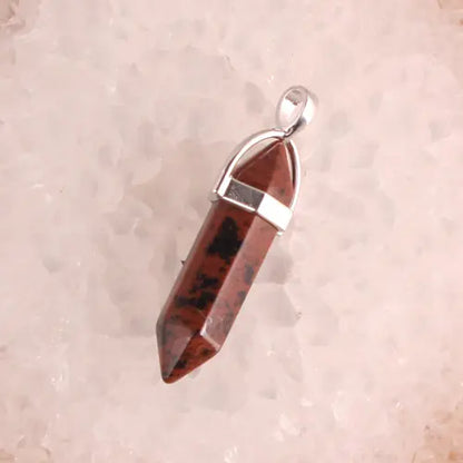 Style Loft Collection Natural Stone Crystal Agate Pendant
