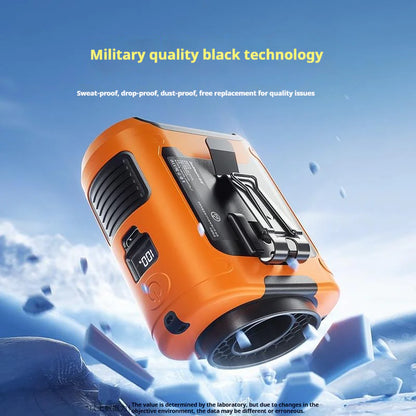 Style Loft Collection Neck or Waste Hanging Powerbank Flashlight Fan