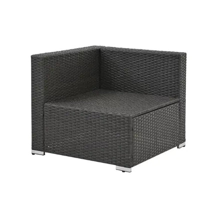 Style Loft Collection Rattan & Tempered Glass Patio Set