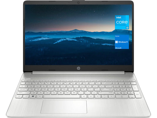 Style Loft Collection x HP 15 Notebook 15.6" HD Screen Laptop Intel Core i3-1115G4 16GB DDR4 RAM 1TB SSD Webcam HDMI Wi-Fi Windows 11 Home Natural Silver