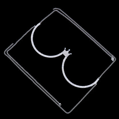 Style Loft Collection Crystal Crown Bikini Chain