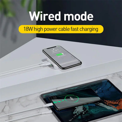 Style Loft Collection CyberStyle Wireless Fast Charging Power Bank with LED Display