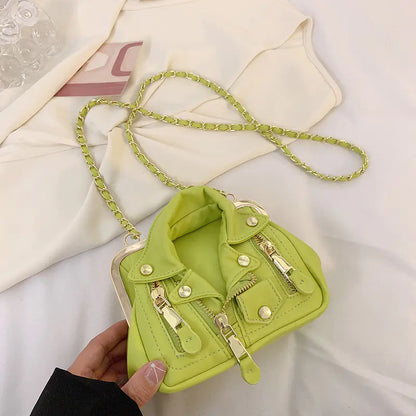 Style Loft Collection Pop My Collar Rivet Lapel Bag