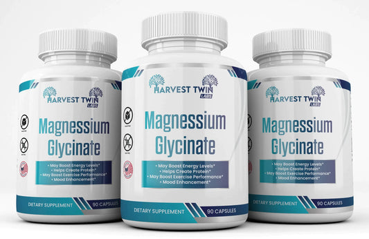 Style Loft Collection Magnesium Glycinate for Energy, Protein, Exercise, and Mood
