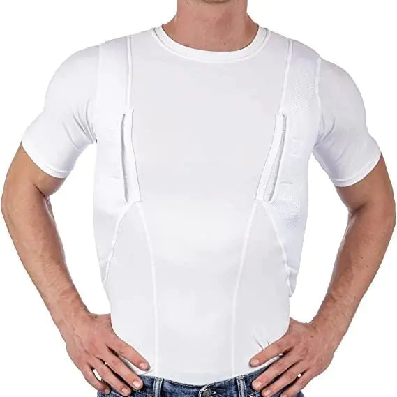 Style Loft Collection SecureStyle Concealed Carry Tactical Short Sleeve T-Shirt
