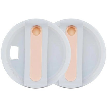 Style Loft Collection 2Packs Tumbler Lid Fit for Stanley 40 oz Quencher H2.0 FlowState Cup Replacement Straw & Sip 2-IN-1 Lid Accessories for Stanley 40 oz Adventure Quencher Tumbler Spill Proof and Dishwasher Safe