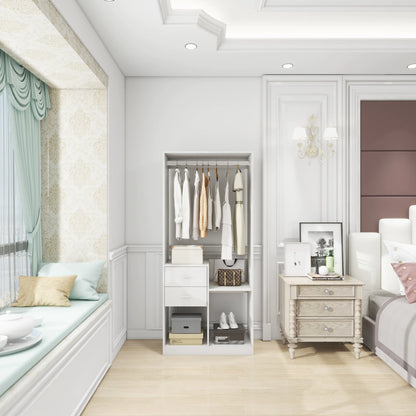 Style Loft Collection Freestanding Closet System