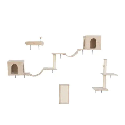 Style Loft Collection Climb & Nest Wall Cat Tree