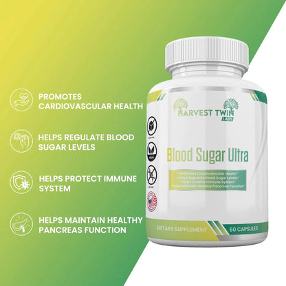 Style Loft Collection Blood Sugar Ultra for Heart Health, Sugar Level Regulation, Immunity Support, and Energy