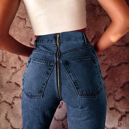 Style Loft Collection Zip Me From the Back Denim Jeans