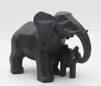 Style Loft Collection Geometric Elephant Parade Figurine