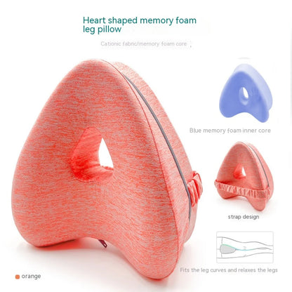 Style Loft Collection Heart-Shaped Memory Foam Leg Pillow