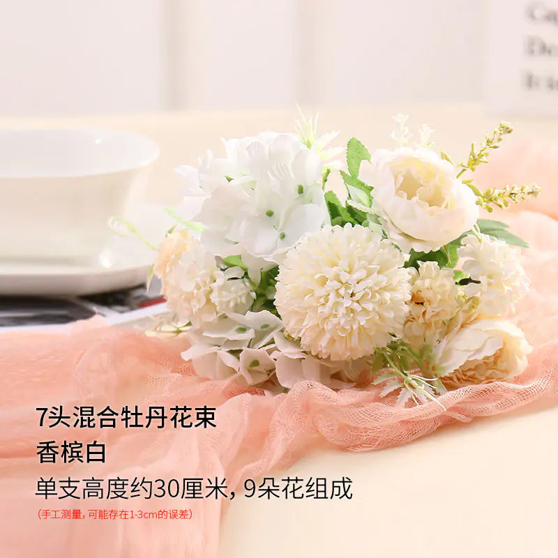 Style Loft Collection Peony Flower Bouquet