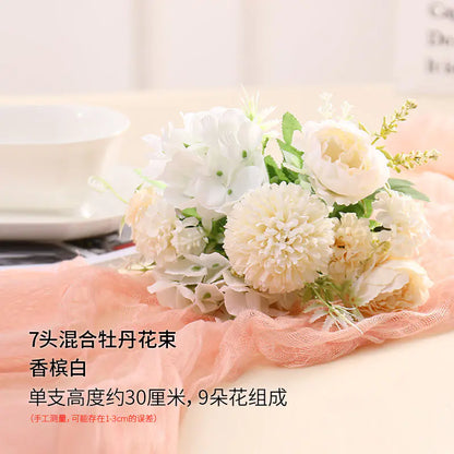 Style Loft Collection Peony Flower Bouquet