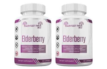 Style Loft Collection Elderberry Gummies for Immunity, Heart Health, and Mood Enhancement